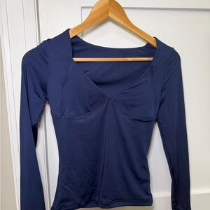 Amazon Navy Long Sleeve Tee